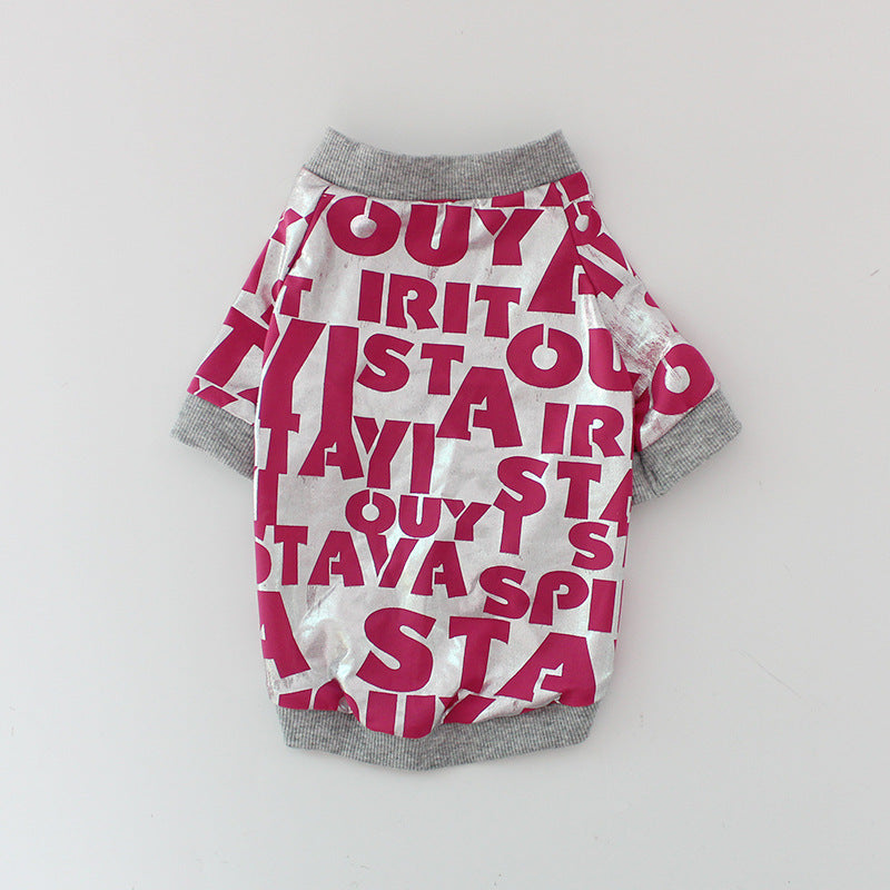 Dog Tide Brand T-shirt for Spring and Summer Fashion