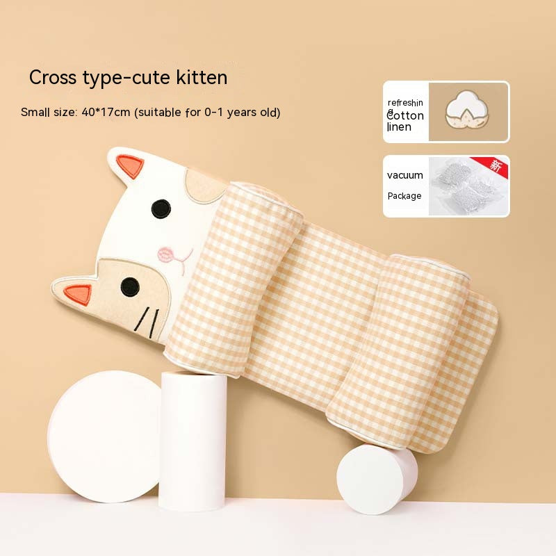Colored Newborn Buckwheat Shell Cotton Pillow